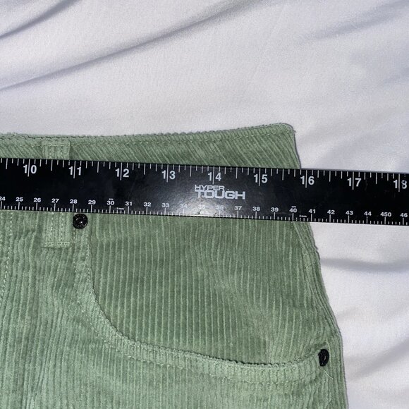 Vtg Y2K Empyre Green Cordory Relax Baggy Unisex 30x29Skateboard - Picture 3 of 10